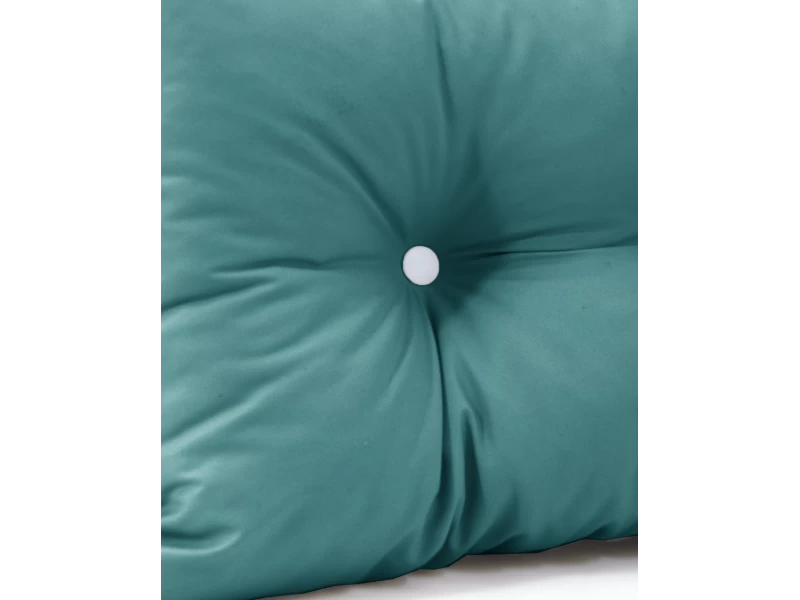 Μαξιλάρι Πλάτης Με 2 Κουμπιά αδιάβροχο πετρόλ χρώμα