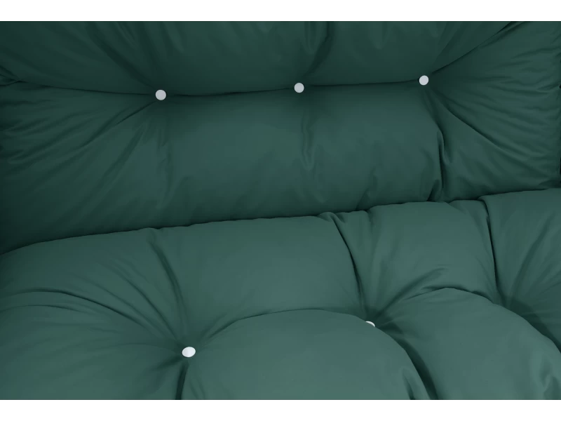 Μαξιλάρι αδιάβροχο για καναπέ με ενσωματωμένη πλάτη πετρολ