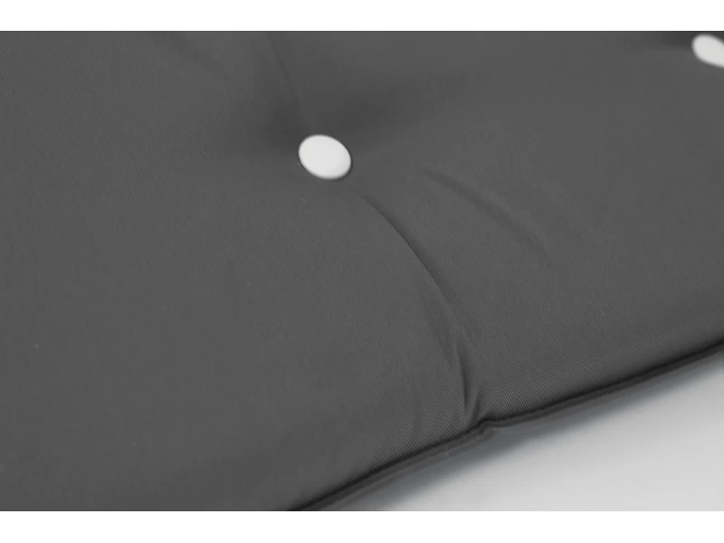 Μαξιλάρι αδιάβροχο με κουμπιά πρέσας μονόχρωμο γρι σκούρο μονοκόμματο αφρολέξ