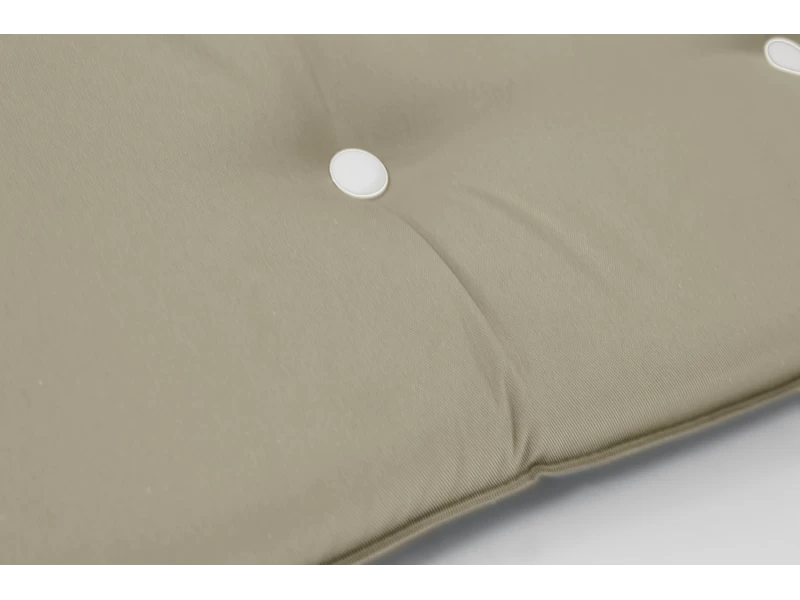 Μαξιλάρι αδιάβροχο με κουμπιά πρέσας μονόχρωμο μπεζ μονοκόμματο αφρολέξ