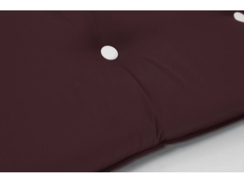 Μαξιλάρι αδιάβροχο με κουμπιά πρέσας μονόχρωμο μπορντώ μονοκόμματο αφρολέξ