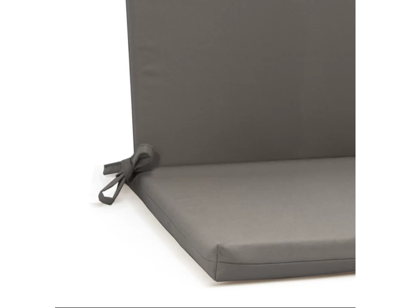 Μαξιλάρι για καναπέδες αδιάβροχο με κορδόνια στην πλάτη γκρι ανοιχτό
