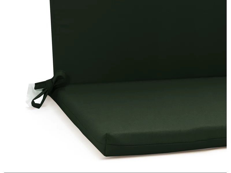 Μαξιλάρι για καναπέδες αδιάβροχο με κορδόνια στην πλάτη κυπαρισσί μονόχρωμο