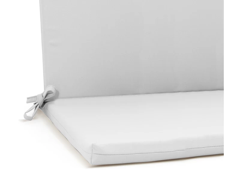 Μαξιλάρι για καναπέδες αδιάβροχο με κορδόνια στην πλάτη λευκό