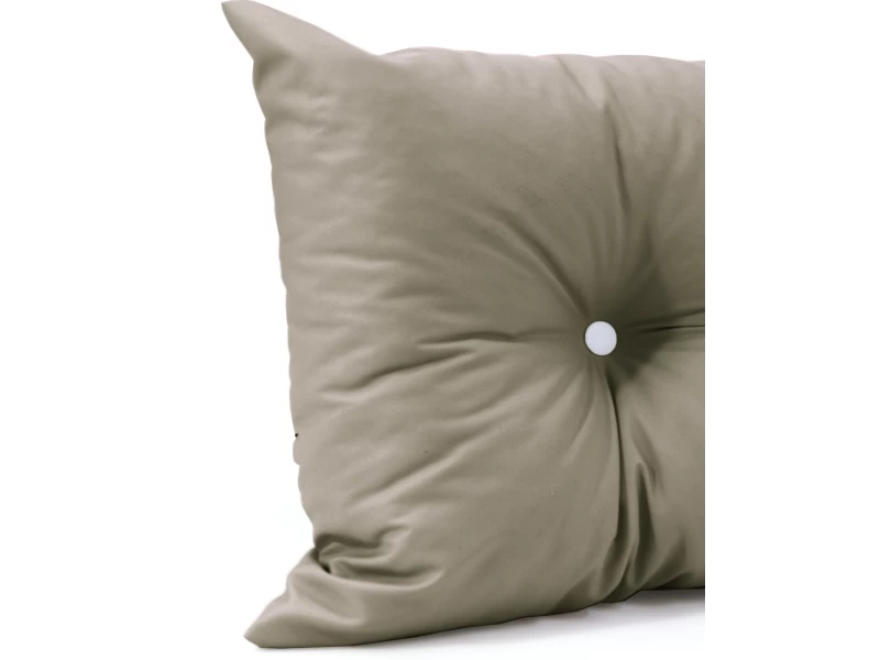 Μαξιλάρι Πλάτης Με 2 Κουμπιά Από Ομπρελόπανο αδιάβροχο kakki χρώμα