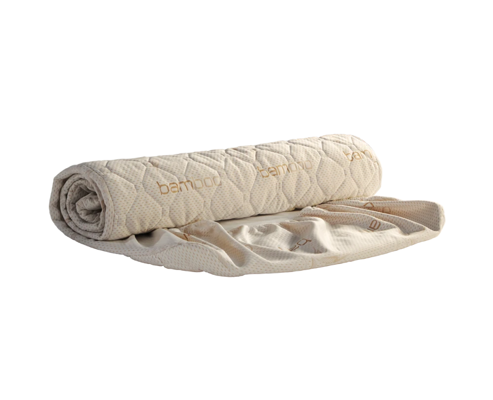 Επίστρωμα Bamboo με περιμετρική φάσα Καπιτονέ | Mypouf.gr