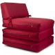 Πολυθρόνα - Κρεβάτι Flip Chair κόκκινο Panama | Mypouf.gr Πολυθρόνα - Κρεβάτι Flip Chair κόκκινο Panama | Mypouf.gr