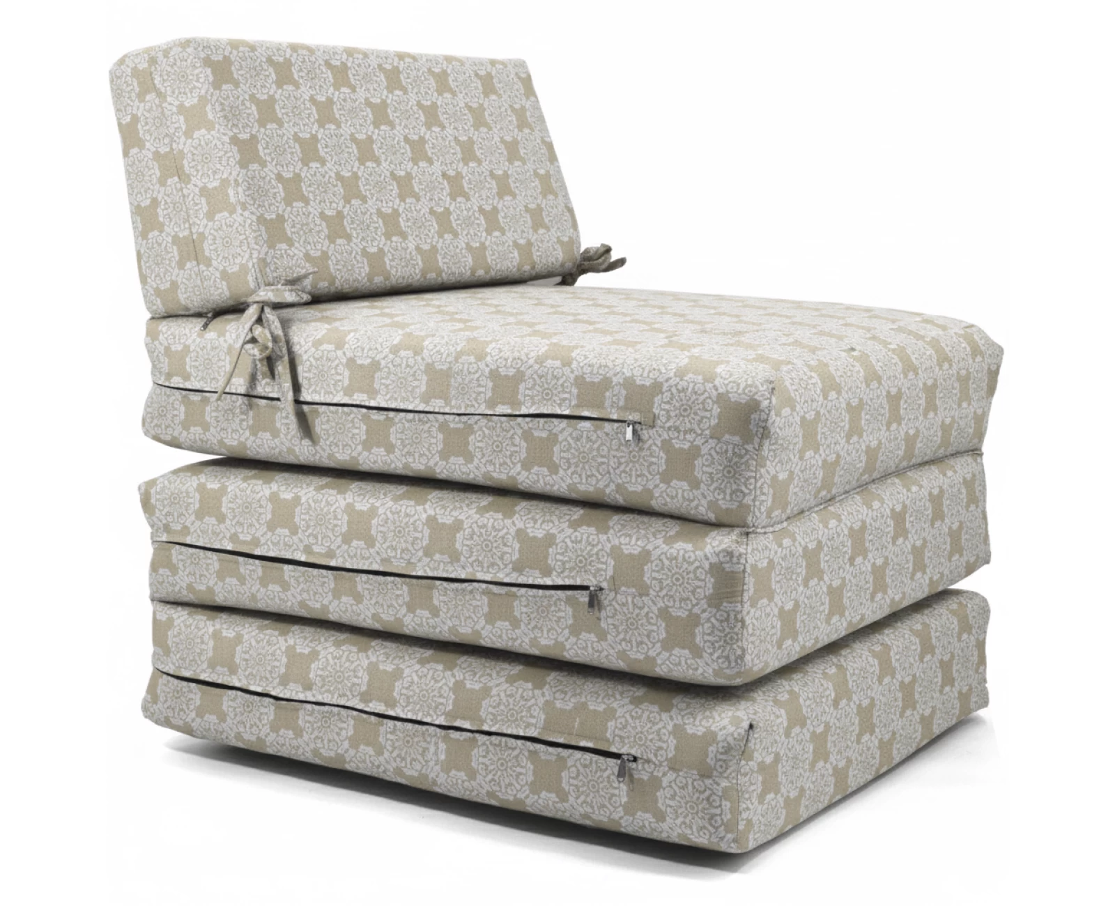 Πολυθρόνα - Κρεβάτι Flip Chair Panama Λονέτα Ύφασμα απόχρωση του μπέζ σχέδιο Kanada | Mypouf.gr