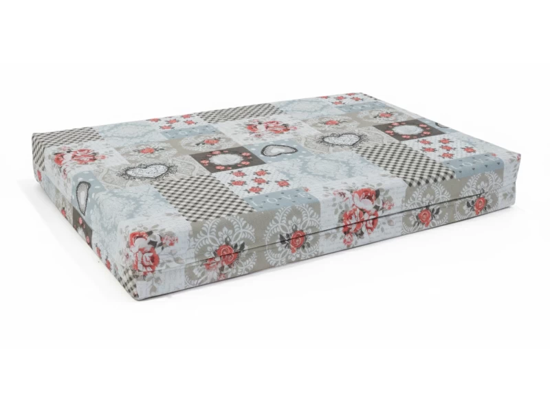 Μαξιλάρι Σχέδιο Heart Lia 401 λονέτα ύφασμα για παλέτα και ευρωπαλέτα