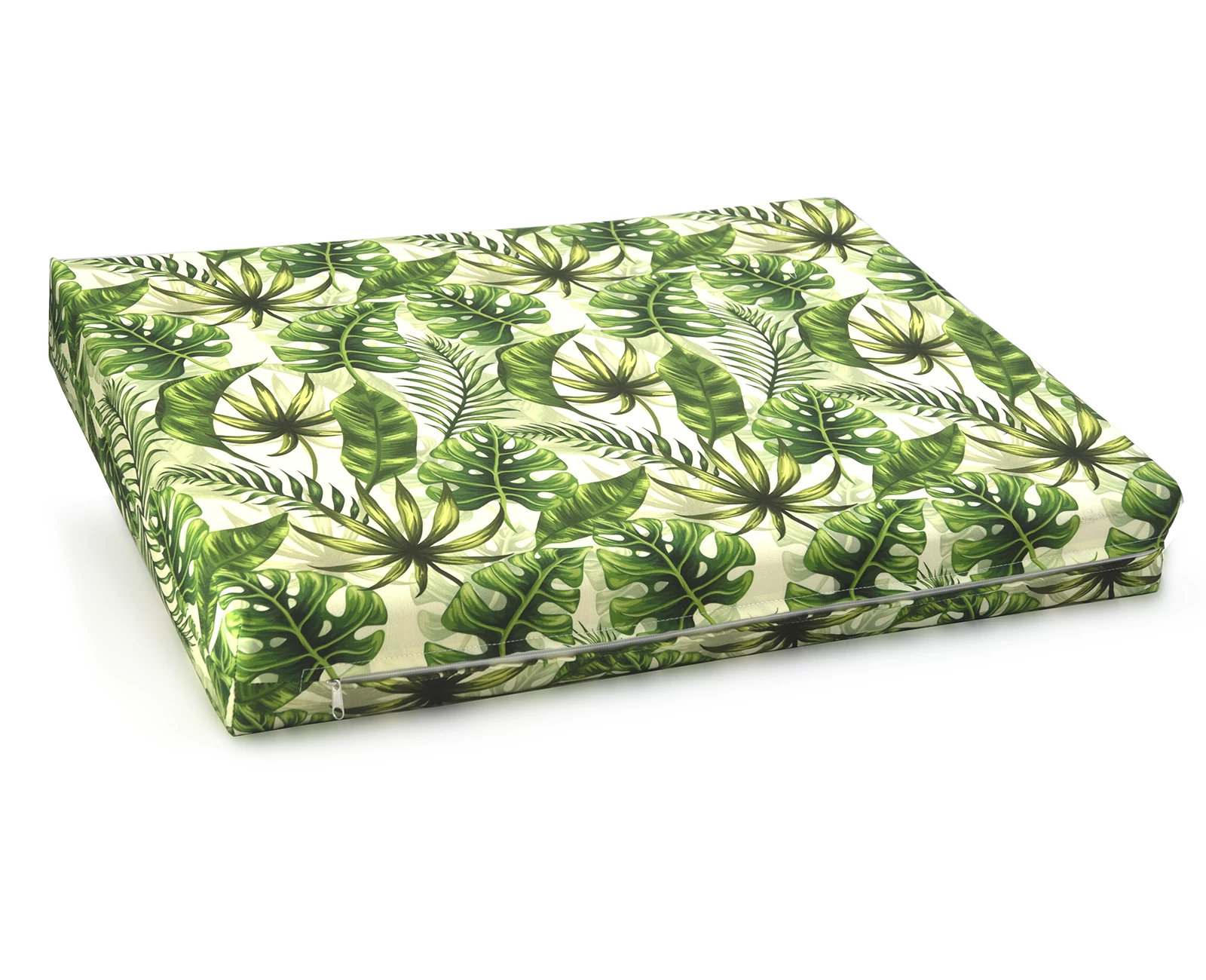 Μαξιλάρι μονοκόμματο αφρολέξ βαμβακερό με 70% αδιαβροχοποίηση (Leaves 16137) 60 x 80 x 10 | Mypouf.gr