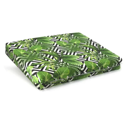 Μαξιλάρι μονοκόμματο αφρολέξ βαμβακερό με 70% αδιαβροχοποίηση (Leaves 17160) 60 x 80 x 10