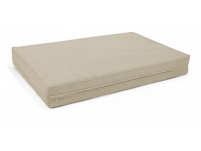 Μαξιλάρι Μπέζ Μονόχρωμο Ύφασμα Καραβόπανο Για Παλέτα Και Ευρωπαλέτα