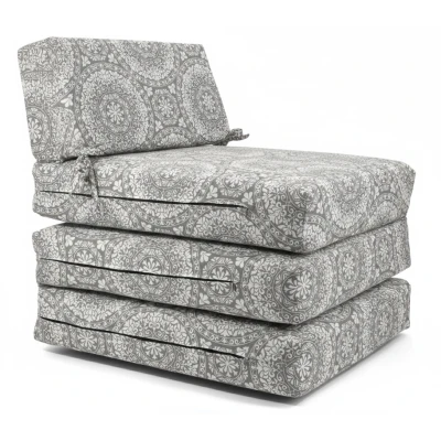 Πολυθρόνα - Κρεβάτι Flip Chair Panama 70% αδιαβροχοποίηση Ύφασμα απόχρωση σχέδιο (Design 15357-06)