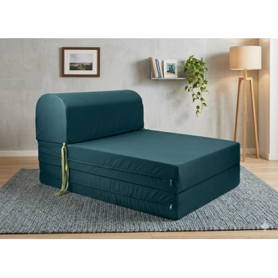 Πολυθρόνα - Κρεβάτι Flip Chair πετρόλ σκούρο Florina