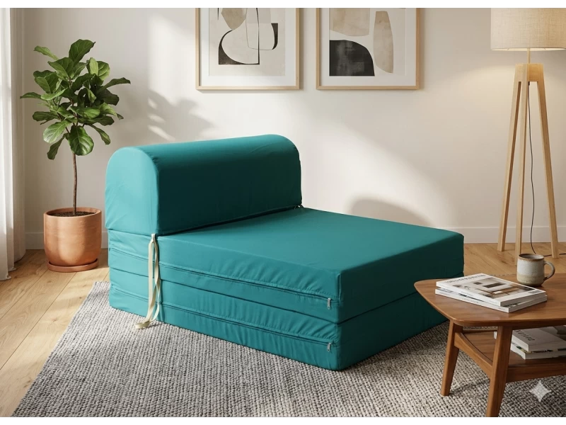 Πολυθρόνα - Κρεβάτι Flip Chair τιρκουάζ Florina