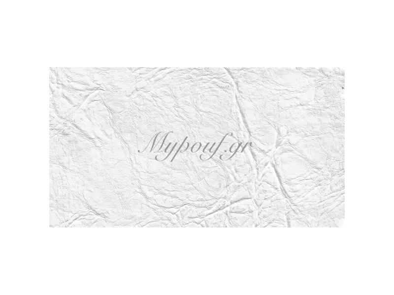 Μαξιλάρι για Καναπέ / Παλέτα Με Φερμουάρ Miami Λευκή Δερματίνη 120 X 85 X 7 Εκ.