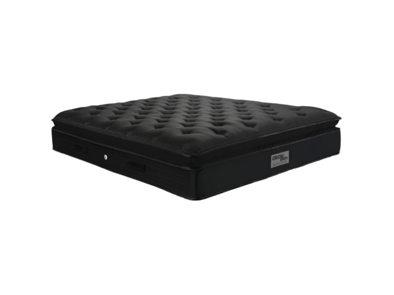 Στρώμα Ύπνου - EN41 BLACK MEMORYGEL SOFT AFROLATEX G-PILLOWTOP ORIONZONE HIGH POCKET 140 x 200 x 30-32