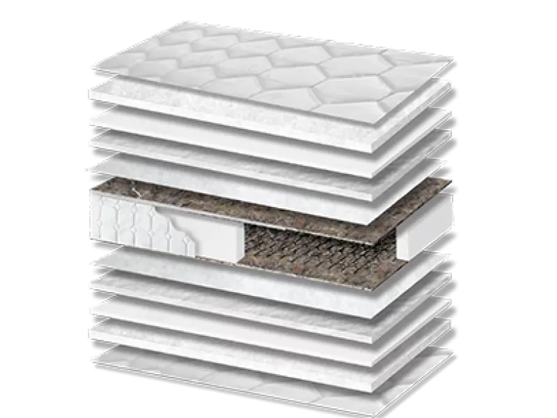 Στρώμα Ύπνου Basic Extra Medium Σκληρότητας Πάχος 22/24 εκ.