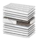 Στρώμα Ύπνου Basic Extra Medium Σκληρότητας Πάχος 22/24 εκ. | Mypouf.gr Στρώμα Ύπνου Basic Extra Medium Σκληρότητας Πάχος 22/24 εκ. | Mypouf.gr