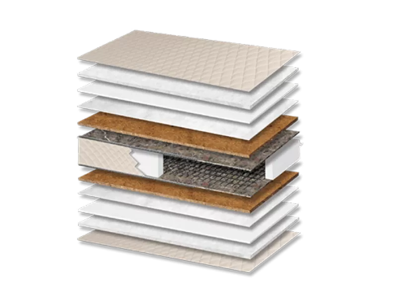 Στρώμα Ύπνου Classic Cotton Coco Hard Σκληρότητας Πάχος 19/21 εκ.