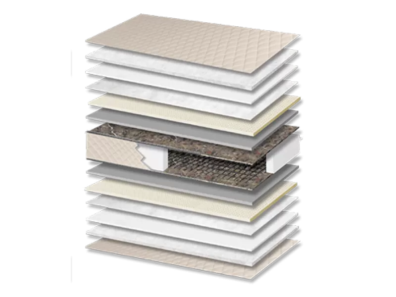 Στρώμα Ύπνου Classic Cotton Plus Latex Medium Σκληρότητας Πάχος 24/26 εκ.