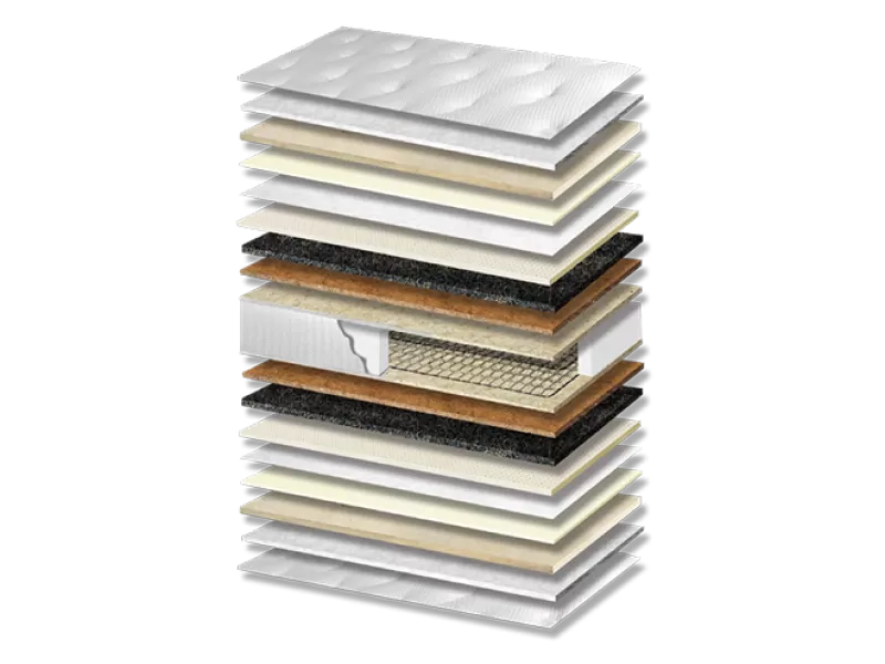 Στρώμα Ύπνου Gold Latex Polo Coco Σκληρότητας Medium Πάχος 32/36 εκ.