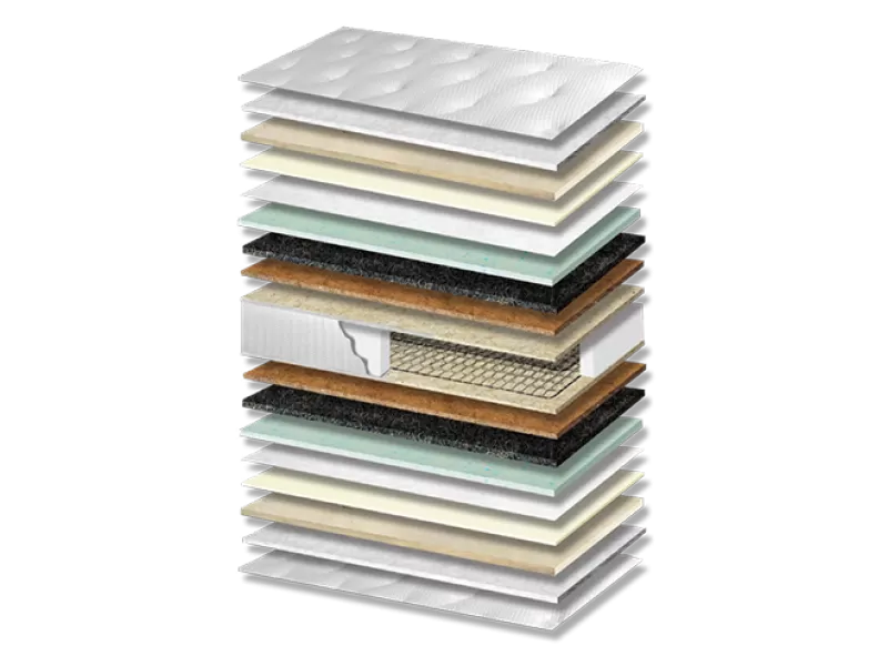 Στρώμα Ύπνου Gold Memory Gel Polo Coco Σκληρότητας Medium Πάχος 32/36 εκ.