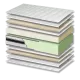 Στρώμα ύπνου Nature Cotton Wool Royal Latex 5500 Σκληρότητας Soft Πάχος 26/28 εκ. | Mypouf.gr