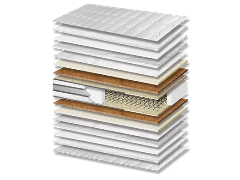 Στρώμα Ύπνου Star Coco Latex 3D Σκληρότητας Medium Πάχος 26/28 εκ.