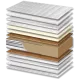 Στρώμα ύπνου Star Foam 400 Coco Memory on top 3D Σκληρότητας Meduim Πάχος 23/25 εκ. | Mypouf.gr