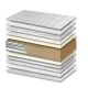 Στρώμα ύπνου Star Foam 400 Memory 3D Σκληρότητας Meduim Πάχος 23/25 εκ. | Mypouf.gr