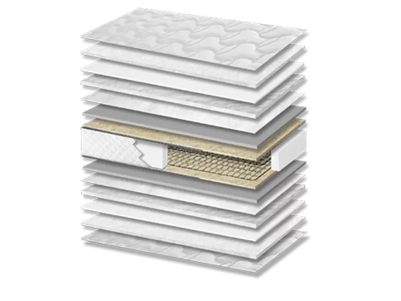 Στρώμα ύπνου Star Plus Mini Bonnell Hotel Σκληρότητας Meduim Πάχος 24/26 εκ.