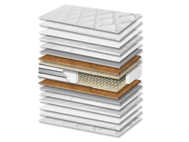 Στρώμα Ύπνου Star Plus Coco 3D Medium Σκληρότητας Πάχος 25/27 εκ.