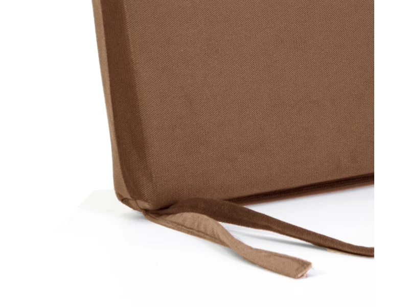 Μαξιλάρι Velure καρέκλας τετράγωνο Πορτοκαλί χρώμα