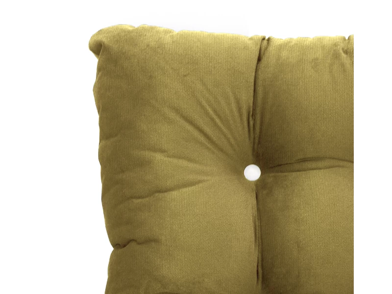 Μαξιλάρι Velure κάθισμα μπαμπού - Κίτρινο