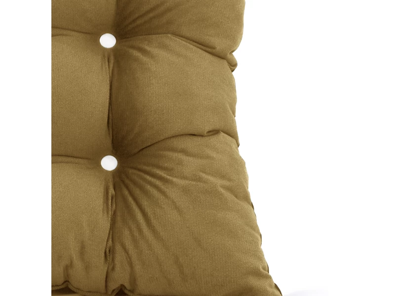 Μαξιλάρι Velure μονόχρωμο κίτρινο χρώμα για παλέτα με κουμπιά - Μπαμπού Μαξιλάρι Velure μονόχρωμο κίτρινο χρώμα για παλέτα με κουμπιά - Μπαμπού