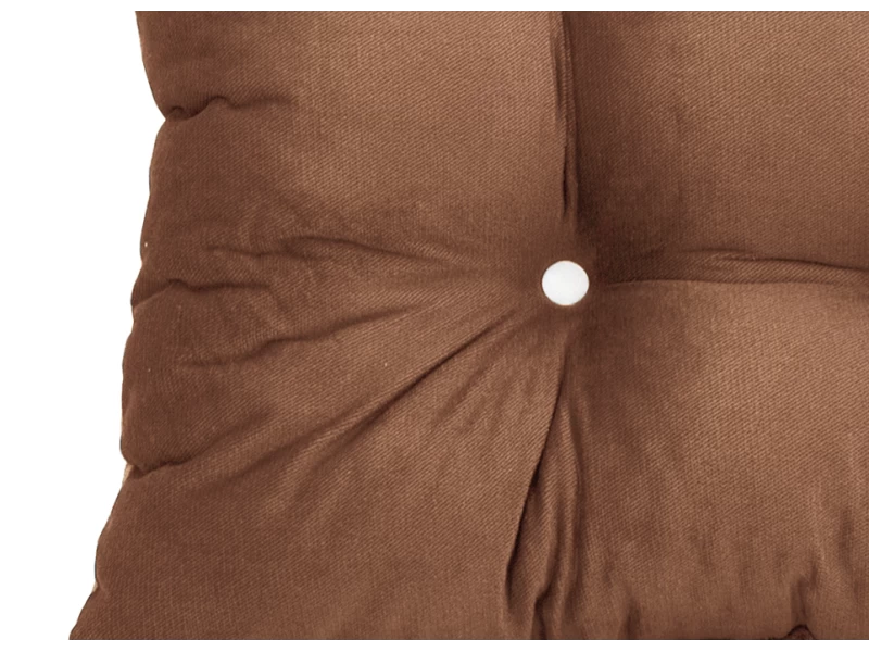 Μαξιλάρι Velure μονόχρωμο πορτοκαλί χρώμα για παλέτα με κουμπιά - Μπαμπού Μαξιλάρι Velure μονόχρωμο πορτοκαλί χρώμα για παλέτα με κουμπιά - Μπαμπού