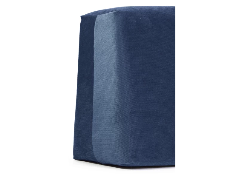 Μαξιλάρι Velure πλάτης τριγωνικό (Φάλτσο) Μπλε σκούρο