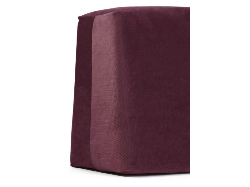 Μαξιλάρι Velure πλάτης τριγωνικό (Φάλτσο) Μπορντώ